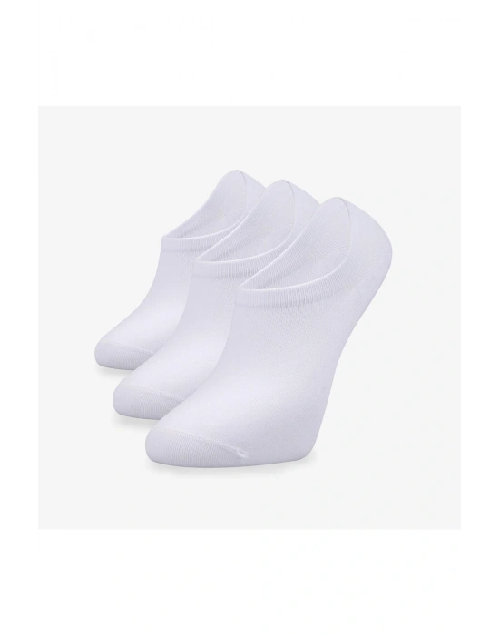 3lü Premium Görünmez Dikişsiz Kısa Patik Çorap