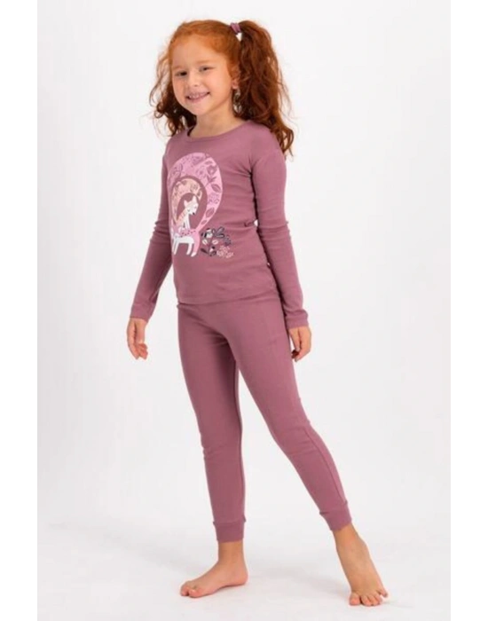 Rolypoly Kız Çocuk Pijama Takımı Murdum