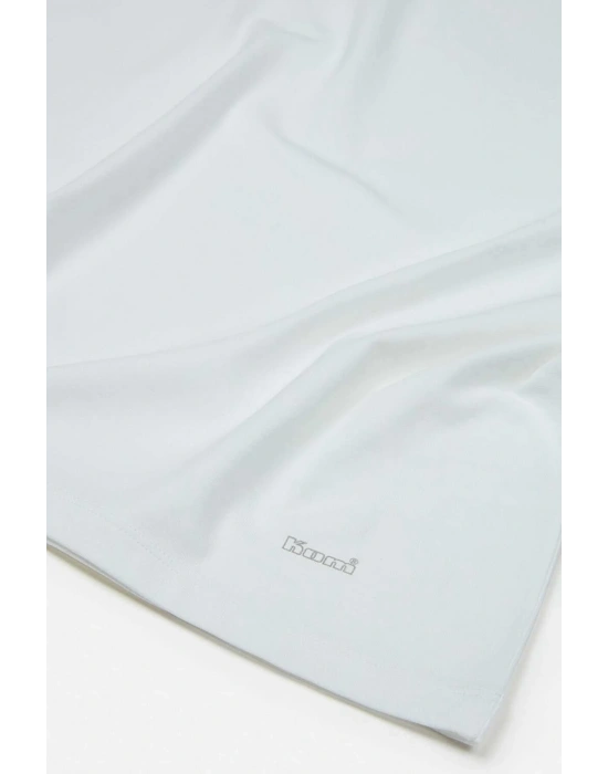 Beyaz James Bisiklet Yaka Basic Erkek Tshirt 2 Li Paket