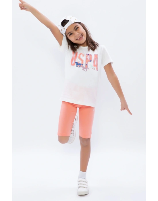 Us1084-46 Kız Çocuk Tayt Takım