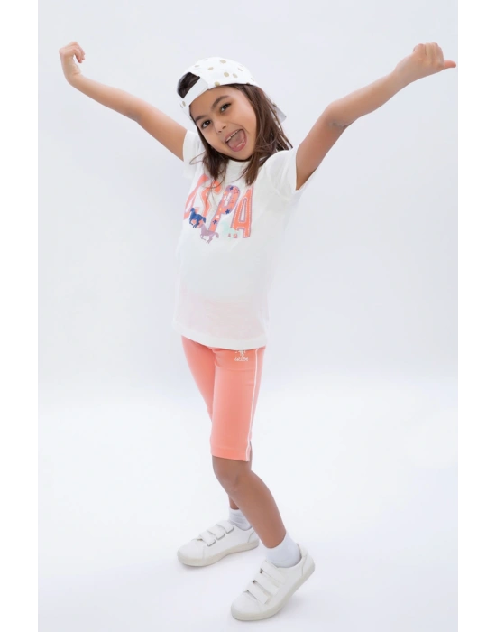 Us1084-46 Kız Çocuk Tayt Takım