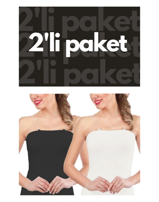 AVANTAJ PAKET 2Lİ STRAPLEZ ATLET