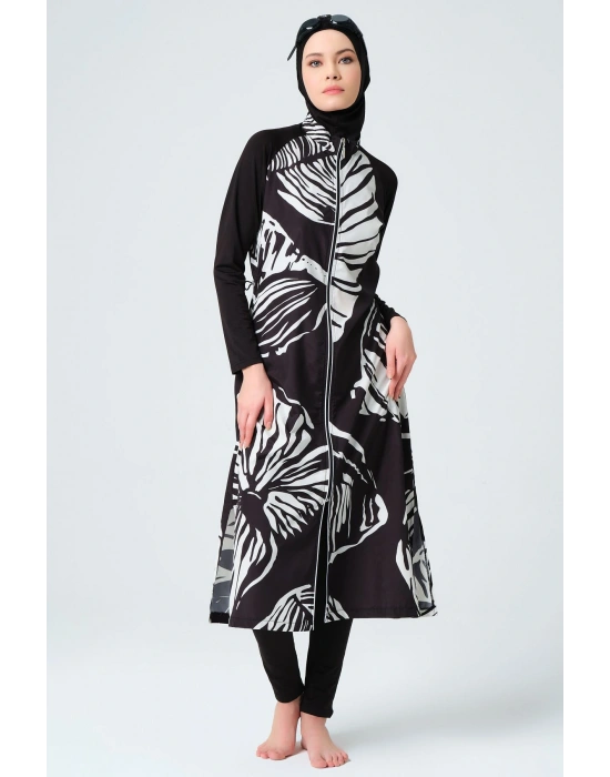 Mercan Uzun Tesettür Mayo