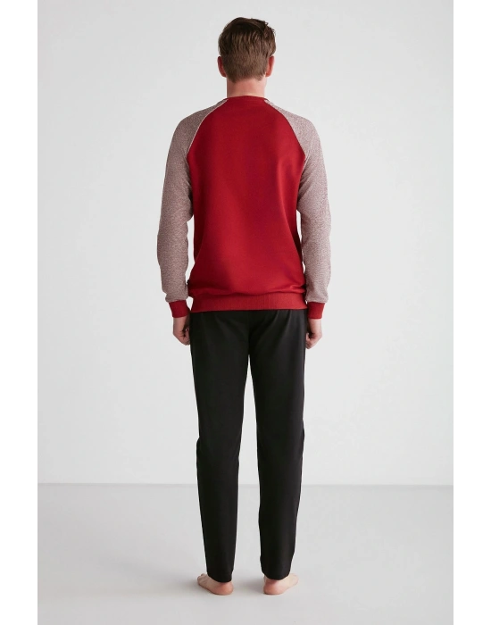 U.S. POLO ASSN. 18712 Erkek Yuvarlak Yaka Pijama Takımı