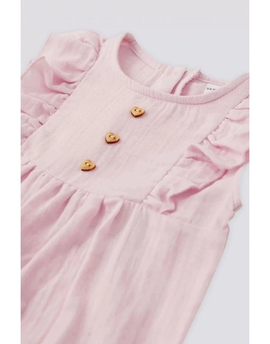 Kız Bebek Tulum - Pembe