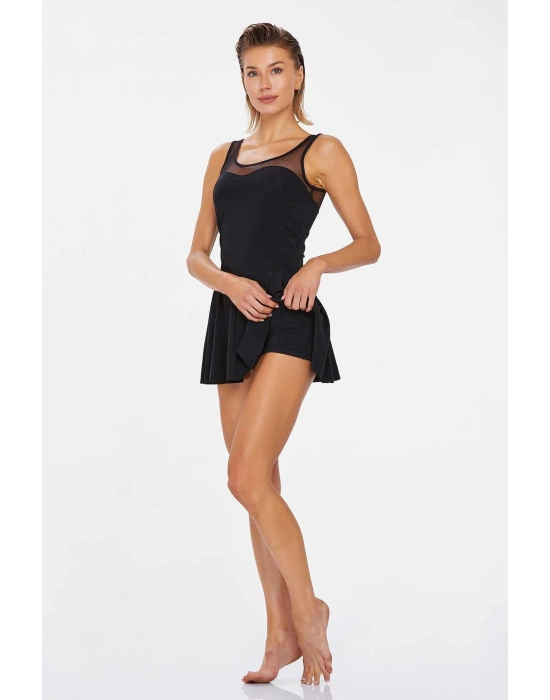 3846 Kadın Elbise Mayo