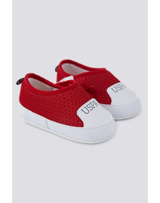 Erkek Bebek Kırmızı Bebek Ayakkabı