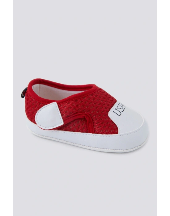 Erkek Bebek Kırmızı Bebek Ayakkabı