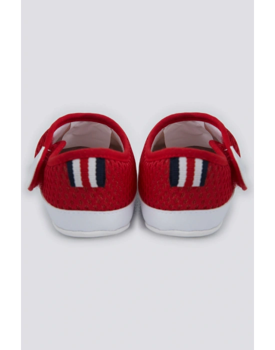 Erkek Bebek Kırmızı Bebek Ayakkabı