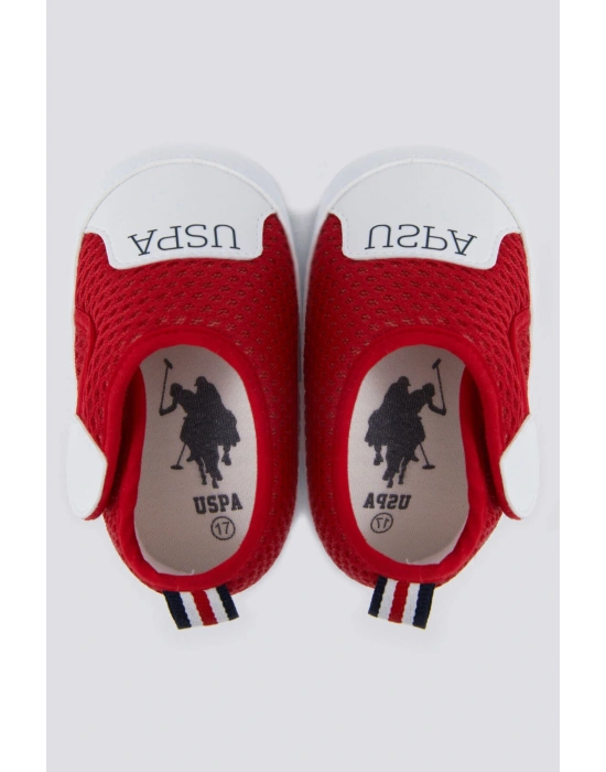 Erkek Bebek Kırmızı Bebek Ayakkabı