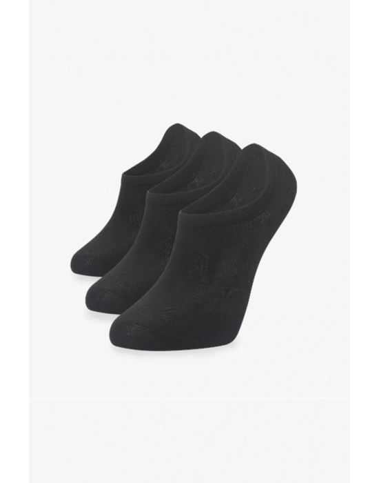 6lı Silikonlu-dikişsiz-bambu Sneaker(görünmez) Çorap