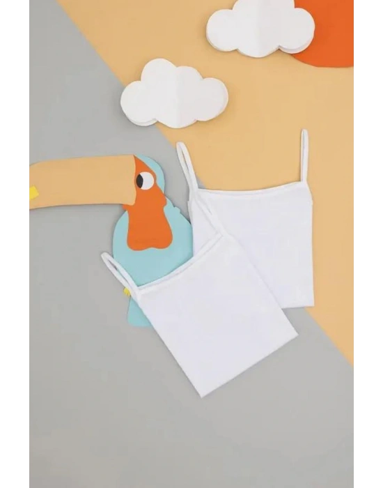 US Kız Çocuk Basıc İnce Askılı Atlet US1670