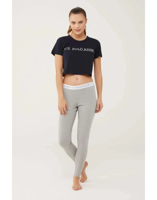 Kadın Uzun Pamuklu Tayt S-16605