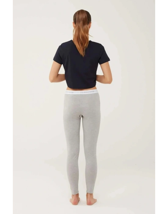 Kadın Uzun Pamuklu Tayt S-16605