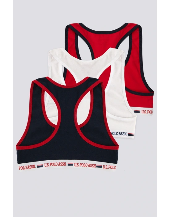 US1681 Us Polo Kız Çocuk Bra Takım 1681