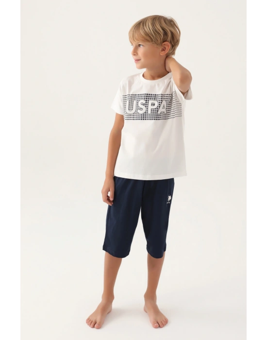 Us1714 Erkek Çocuk Orginal Bermuda Alt Üst Takım