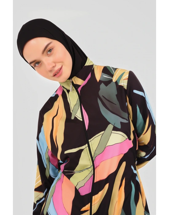 Atina Desenli Tesettür Mayo