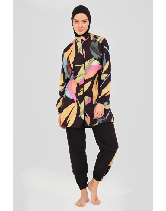 Atina Desenli Tesettür Mayo