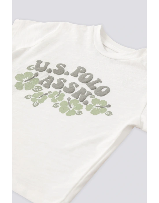 Kız Bebek Beyaz 2li Bebek Takım