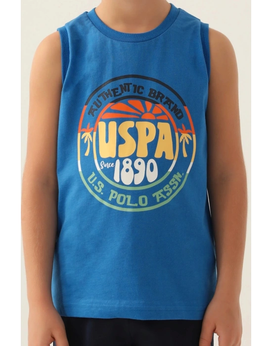 Erkek Çocuk Bermuda Takım - Cobalt