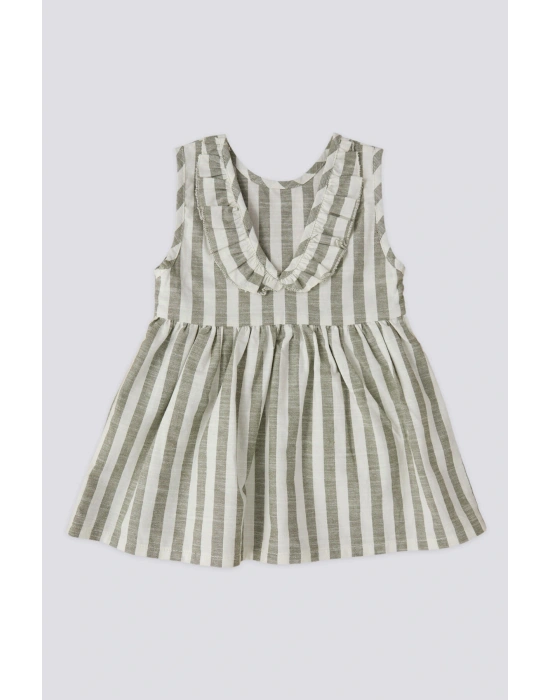 U.S. Polo Assn Kız Bebek Vizon Elbise