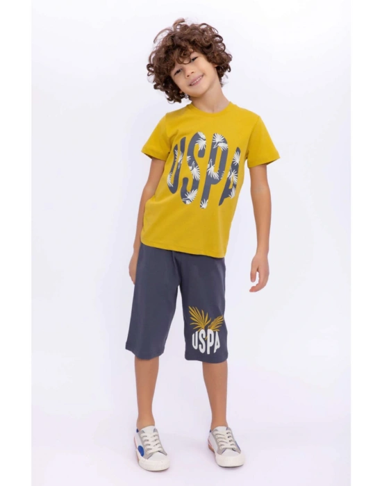 Us1033 Us1033 Lisanslı Erkek Çocuk Süprem Kapri Takımı