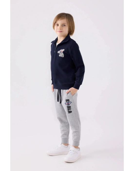 ERKEK ÇOCUK EŞOFMAN TAKIM - LACİVERT