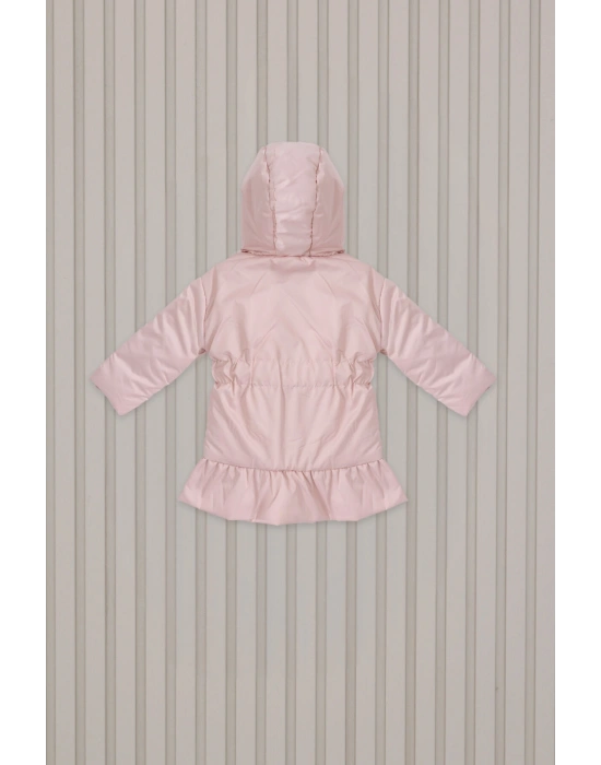 Kız Bebek Pembe Bebek Mont