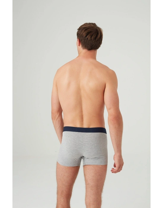 Erkek Gri Melanj 2 Li Boxer 80358