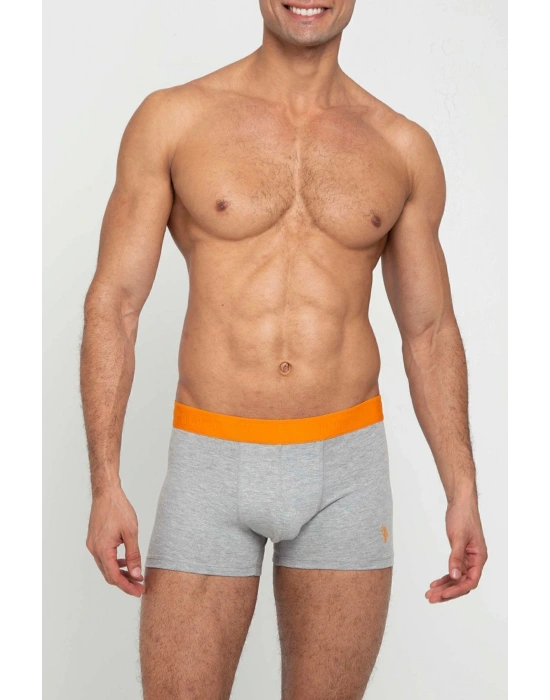 Erkek Gri Melanj Tekli Boxer 80603