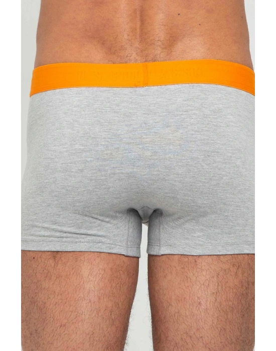 Erkek Gri Melanj Tekli Boxer 80603