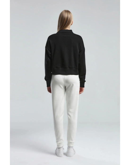 Kadın Siyah Sweatshirt