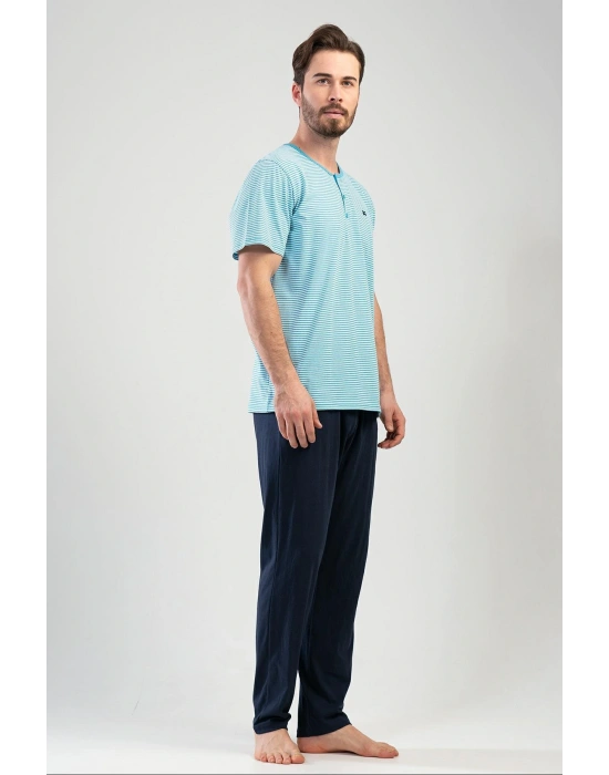 Erkek Kısa Kol Pijama Takım, 111196