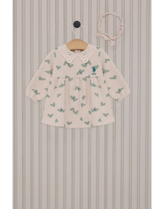 Kız Bebek Kahverengi Elbise