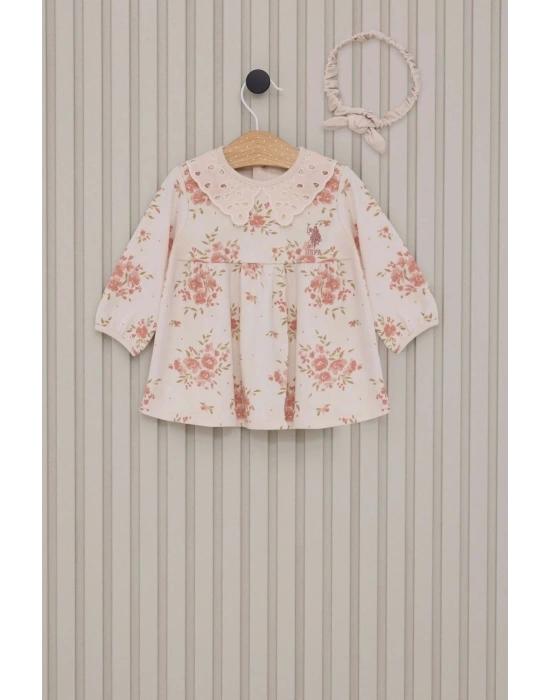 Us Polo Kız Bebek Elbise