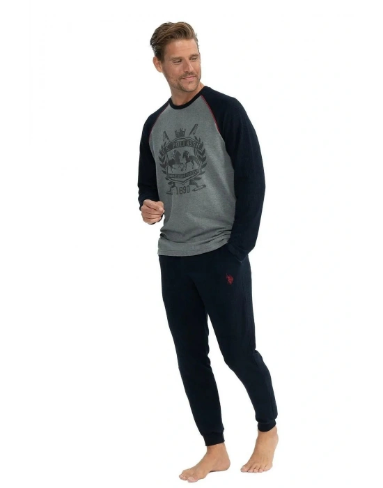 U.s Polo Assn. 18823 Erkek Pijama Takım