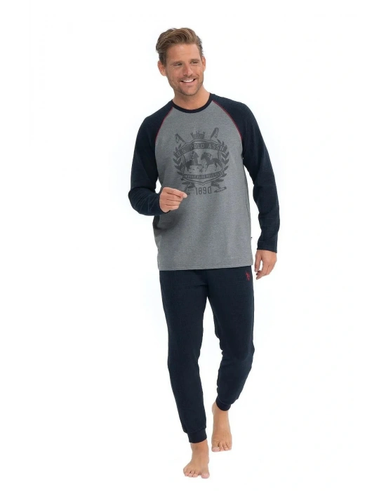 U.s Polo Assn. 18823 Erkek Pijama Takım