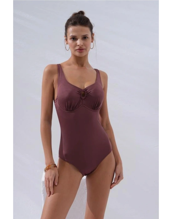 Riva Balenli Büyük Beden Mayo 231129