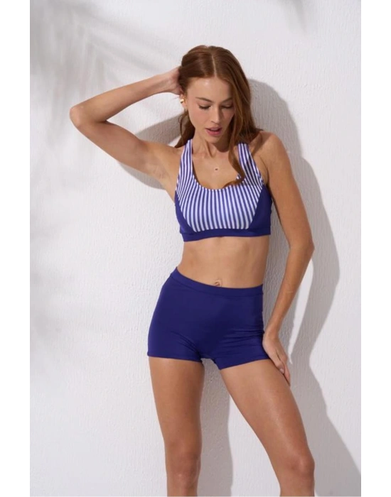 Şortlu Yüzücü Bikini Takım 241267