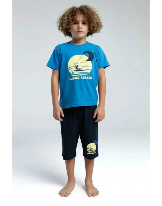 Erkek Çocuk Mavi Kapri Takım