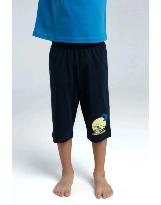 Erkek Çocuk Mavi Kapri Takım