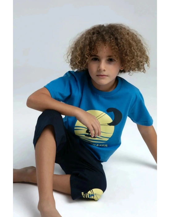 Erkek Çocuk Mavi Kapri Takım