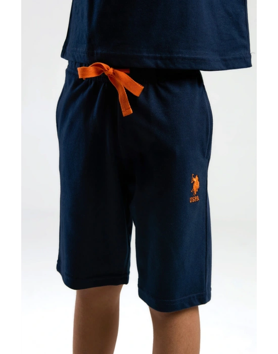 Erkek Çocuk Lacivert Bermuda Takım