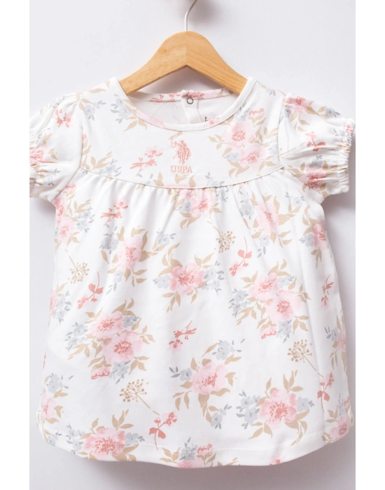 Kız Bebek Beyaz Elbise