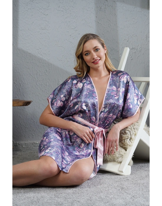 Saten Kadın Tek Sabahlık
, 160875