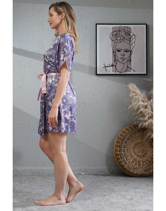 Saten Kadın Tek Sabahlık
, 160875