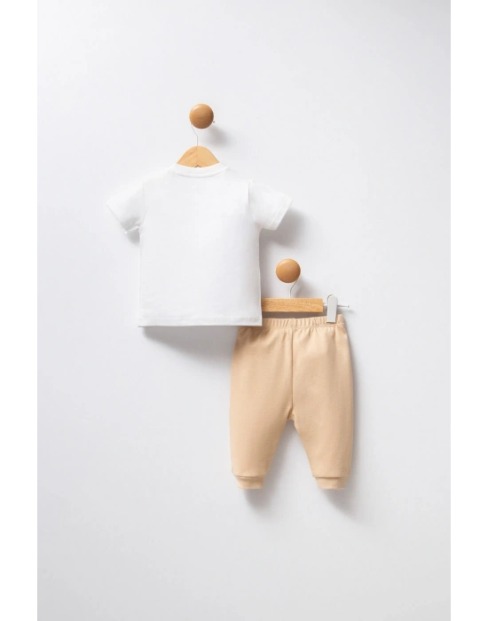 Erkek Bebek Beyaz Bebek Takım