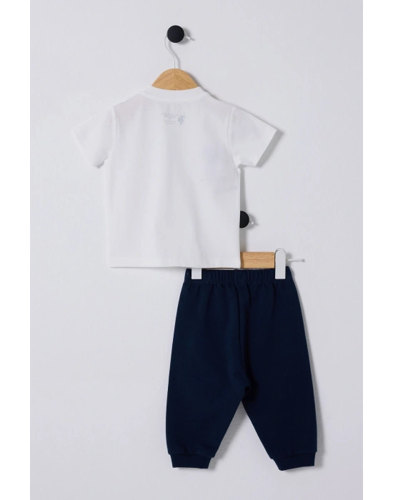Erkek Bebek Beyaz Bebek Takım