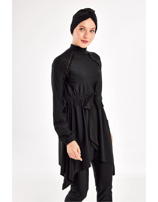 Belında Uzun Kollu Tesettür Mayo 1124