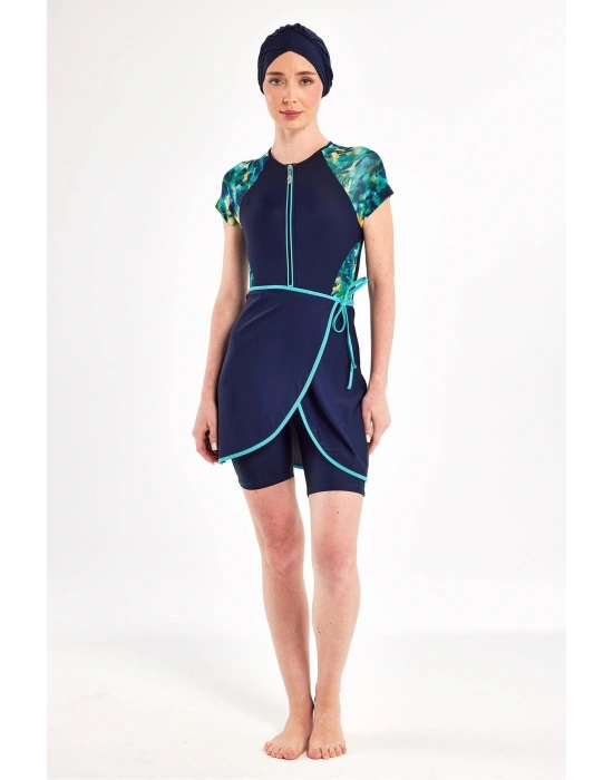 Carla Kısa Kollu Tesettür Mayo 1612